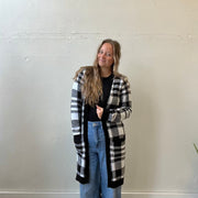 Size XS | Plaid Cardigan