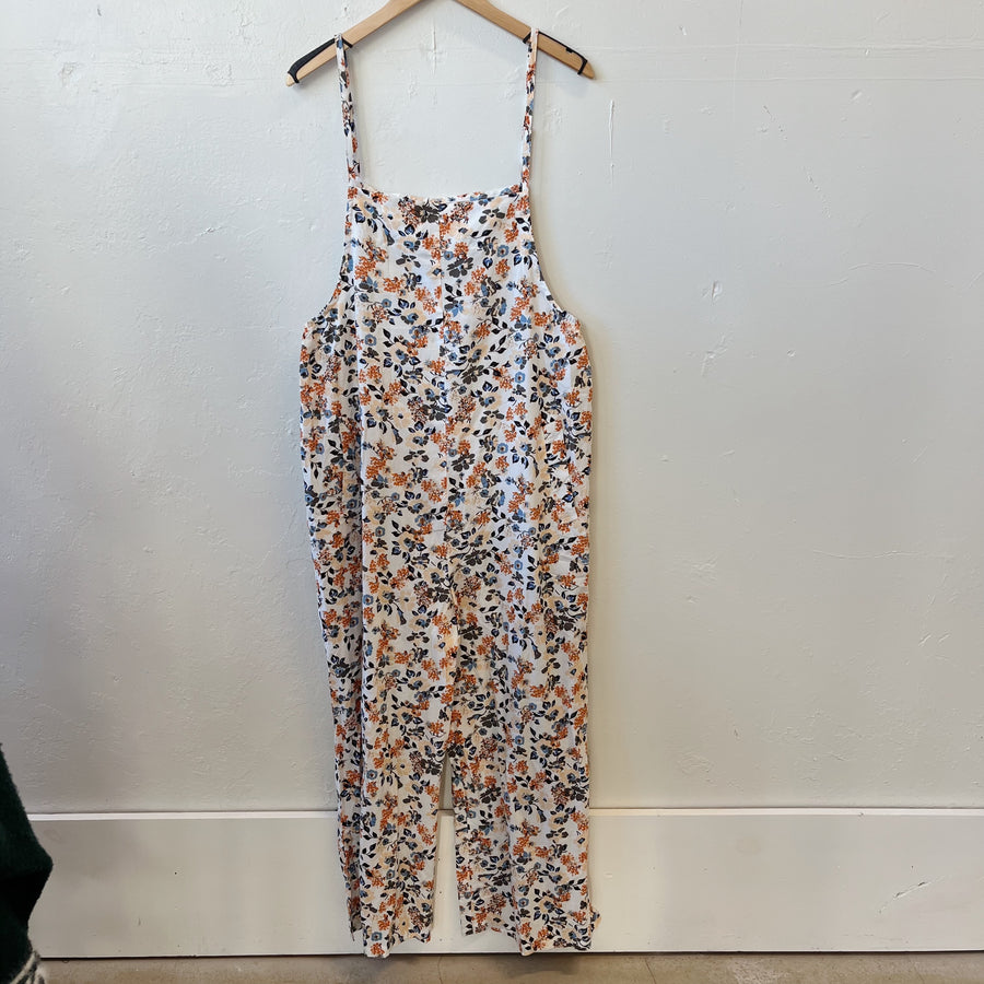 Size XL | Floral Jumpsuit