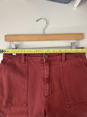 SIZE 2 | Red AE Wide Leg Pants