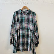 Size M | Free People Plaid Top