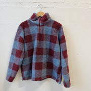 SIZE XL | Plaid Sherpa