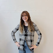 SIZE XS | Plaid Cardigan