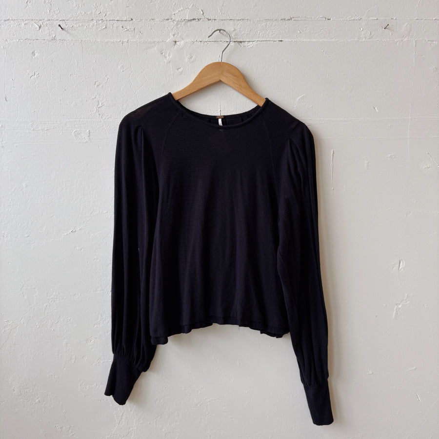 SIZE S | Navy Free People Top