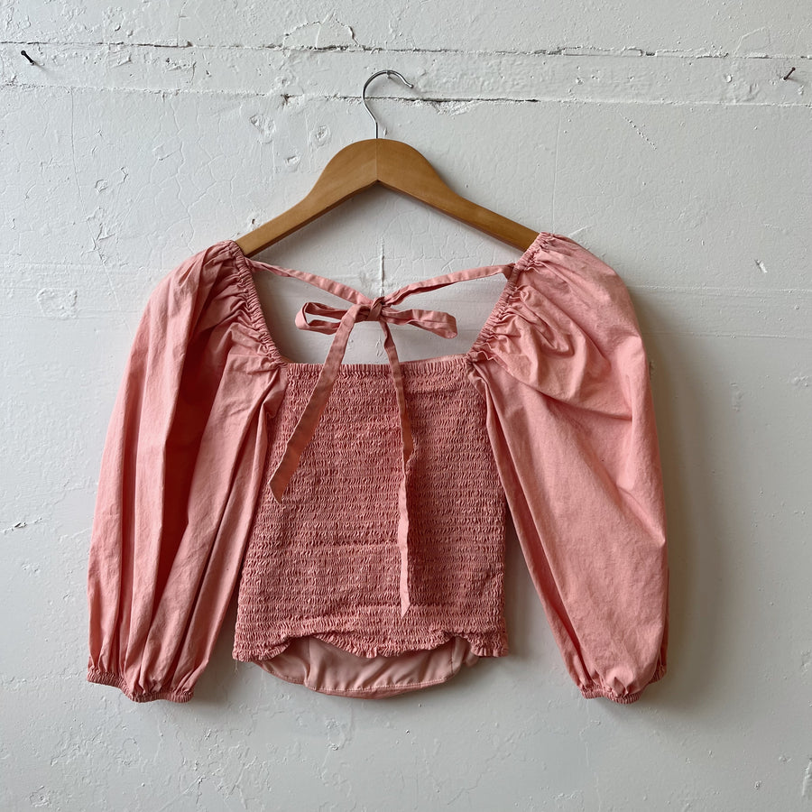 Size XS | Pink Ruched Top