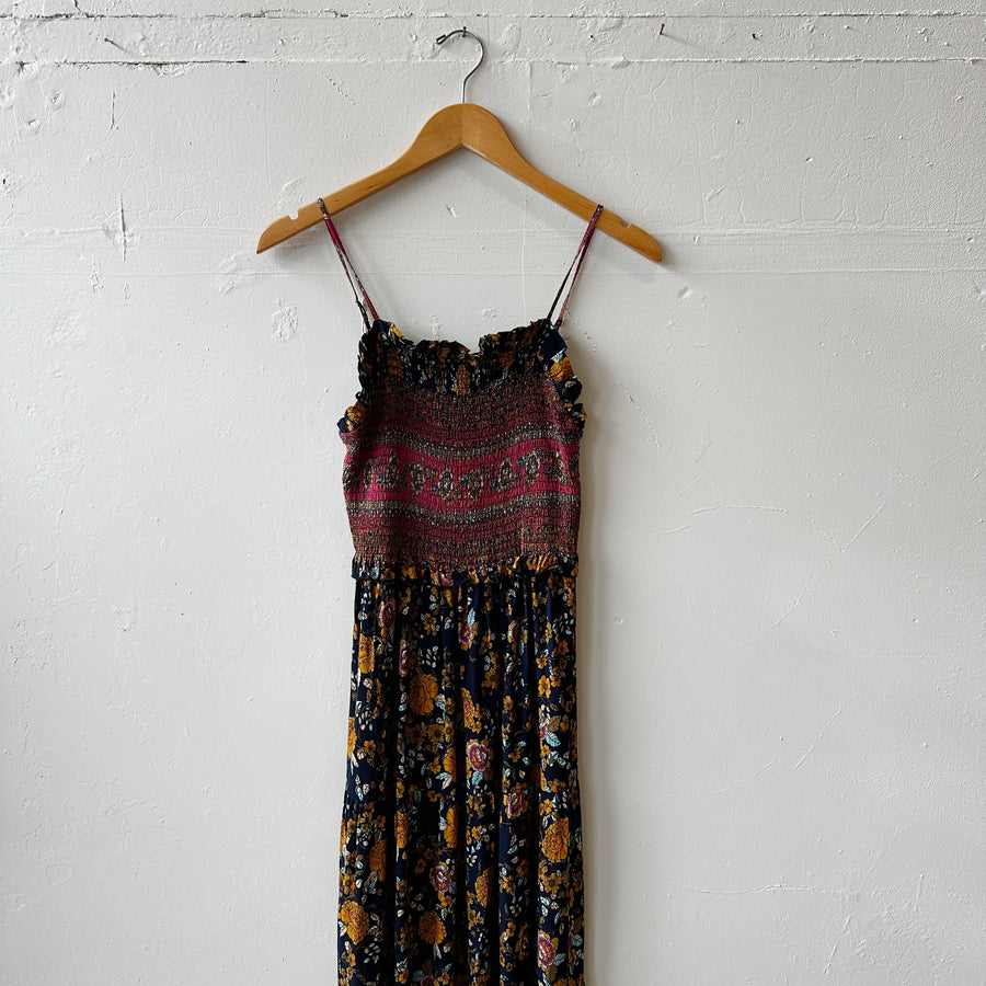 SIZE XS | Floral Maxi Dress