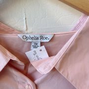 Size 3X | Pink Button Up