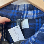 Size XL | Blue Plaid Shacket