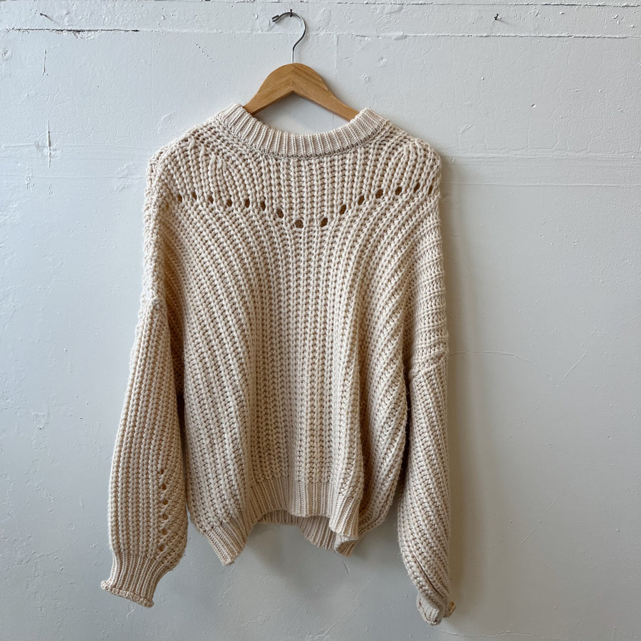 Size S | Cream Sweater