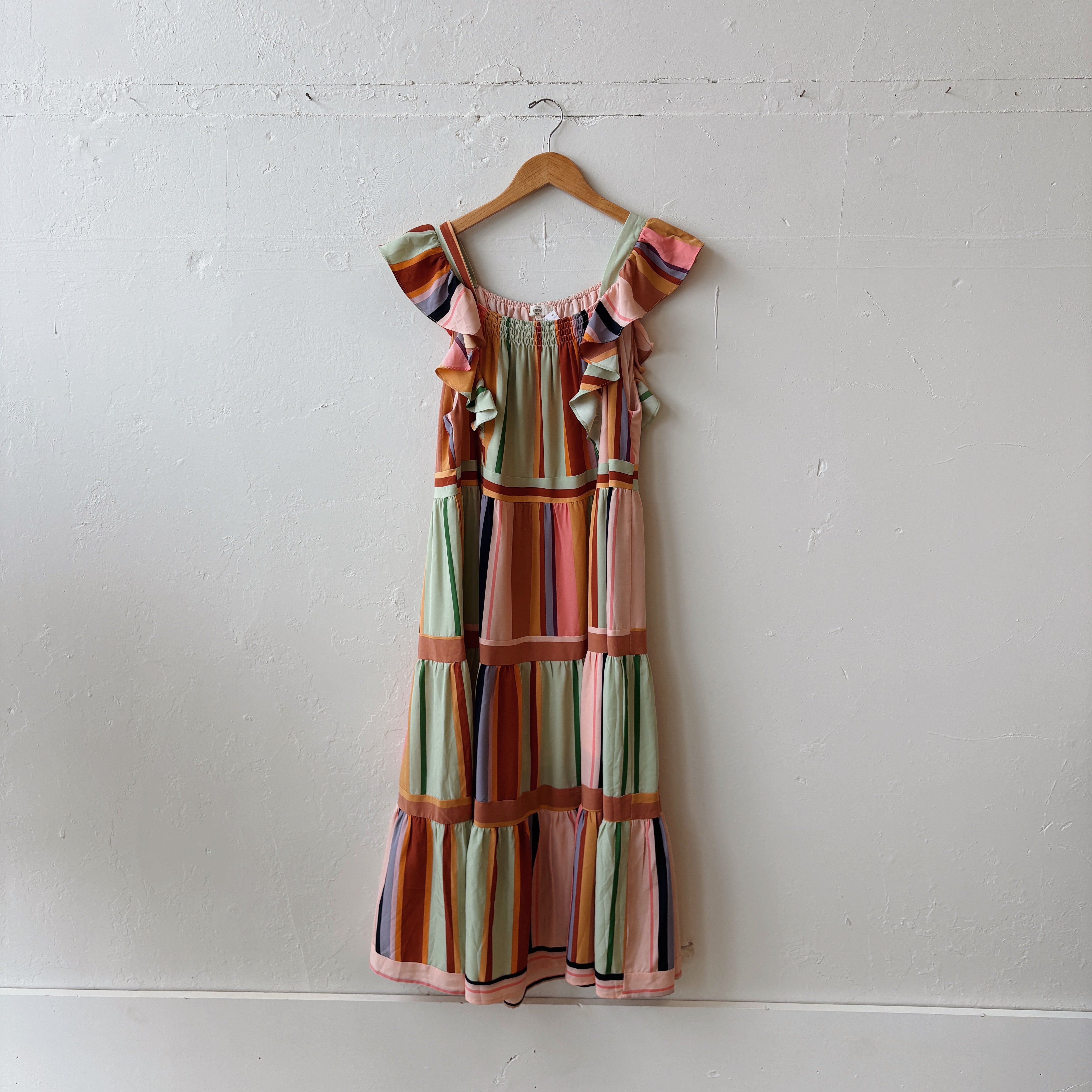 SIZE L | Colorful Striped Dress