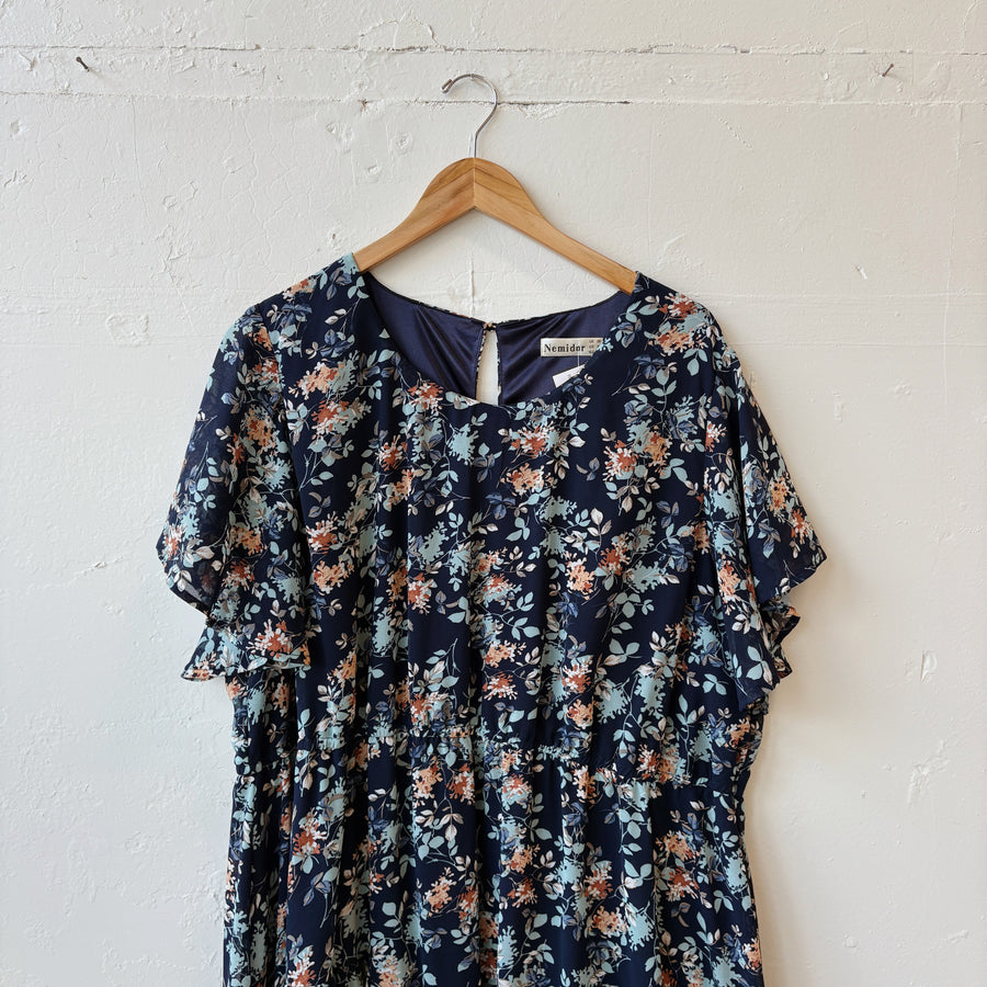 SIZE XXL | Floral Dress