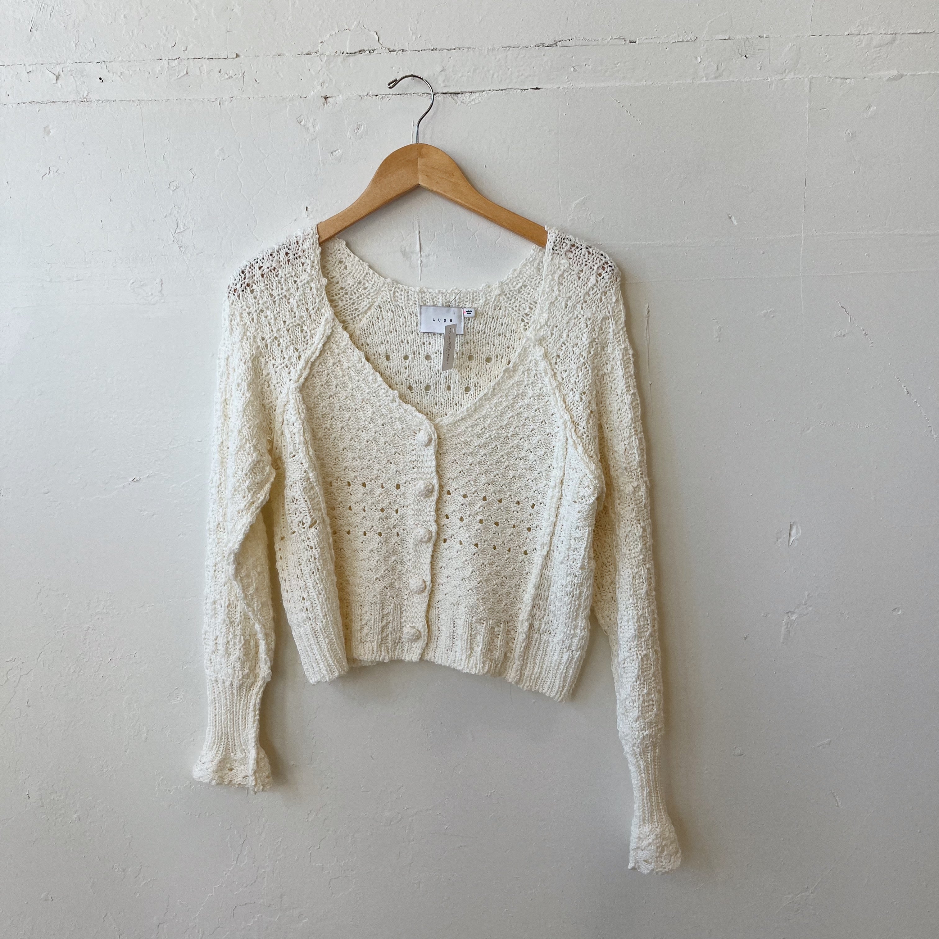 Size M | Crochet Cardigan