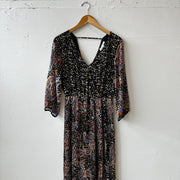 SIZE S | Long Sleeve Maxi Dress