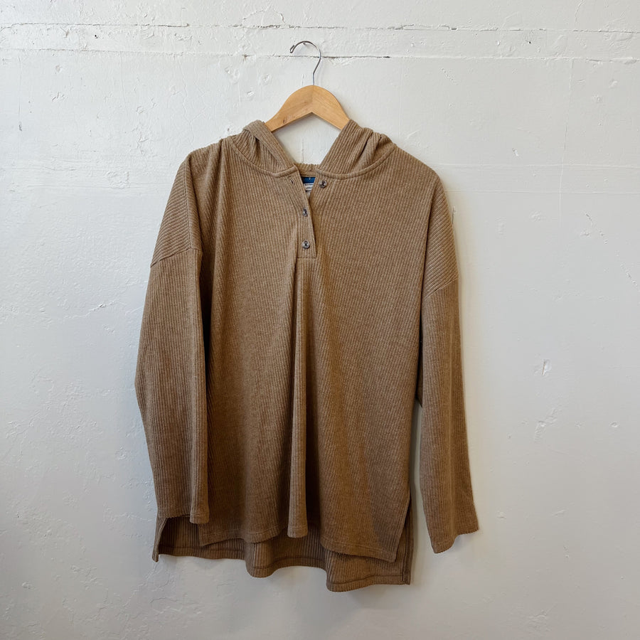 Size L | Ribbed Hoodie