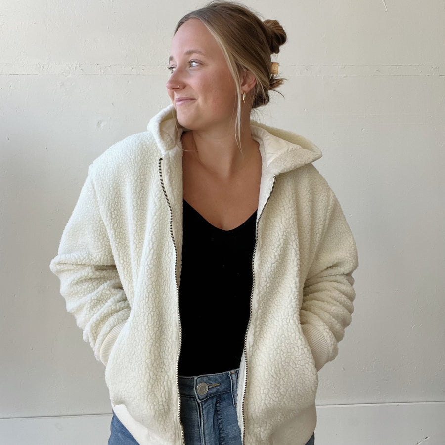 Size XS | Sherpa Zip Up