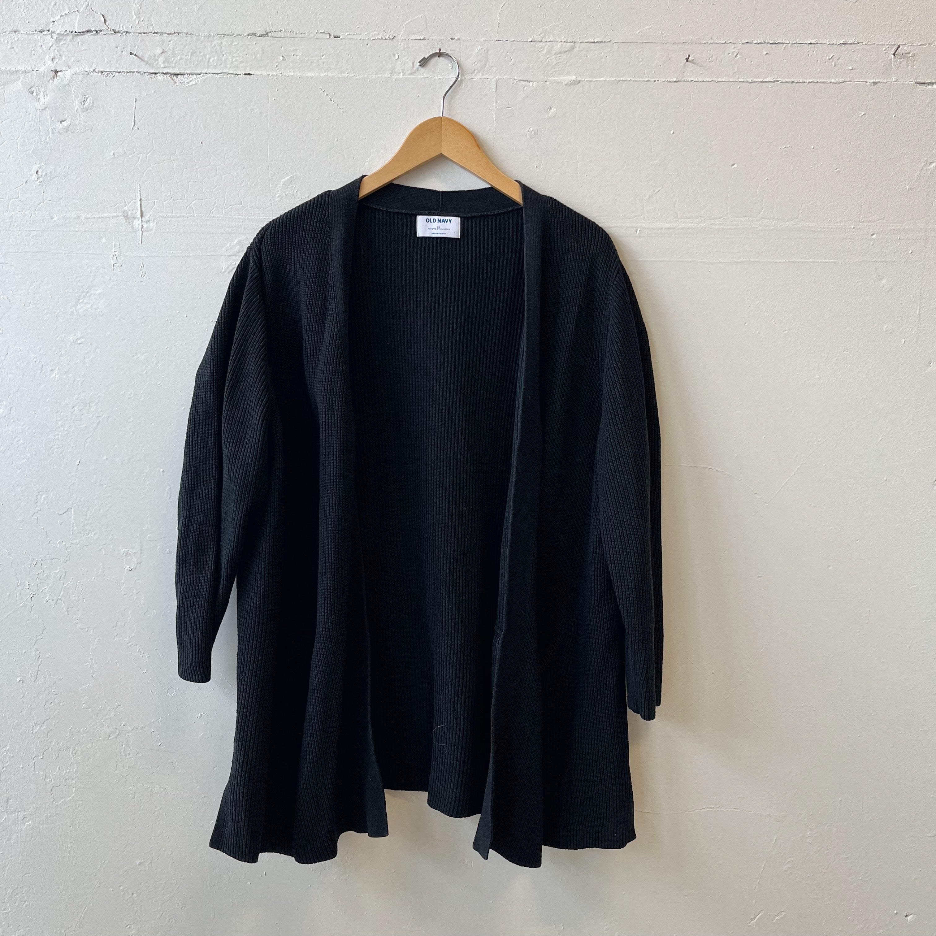 Size 2X | Black Cardigan