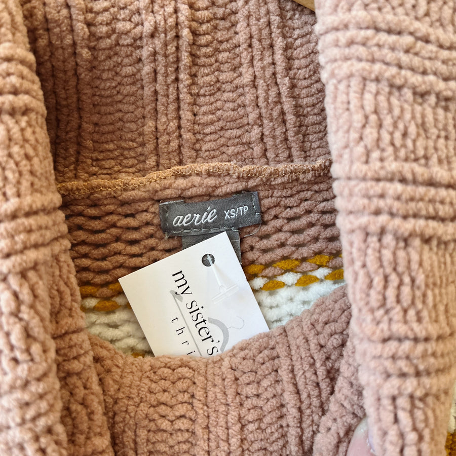 Size XS | Aerie Stripe Sweater