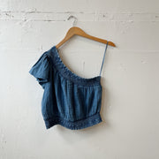 Size L | Aerie One Shoulder Top