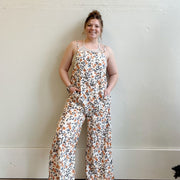 Size XL | Floral Jumpsuit