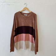 Size XXL | Color Block Sweater