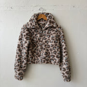 SIZE S | Leopard Sherpa