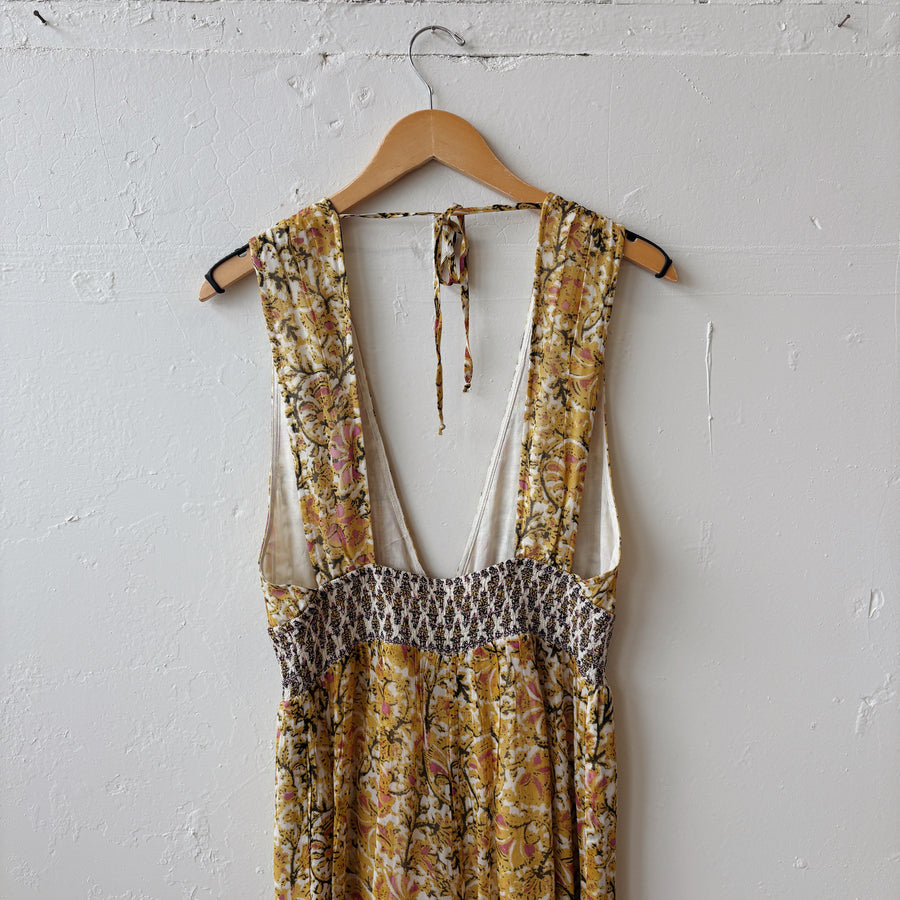 SIZE S | Free People Floral Jumpsuit