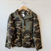 Size S | Camo Sherpa Shacket