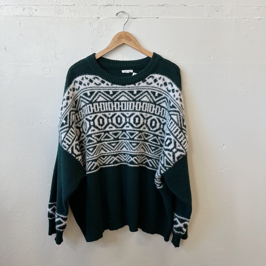 Size 4X | Patterned Sweater