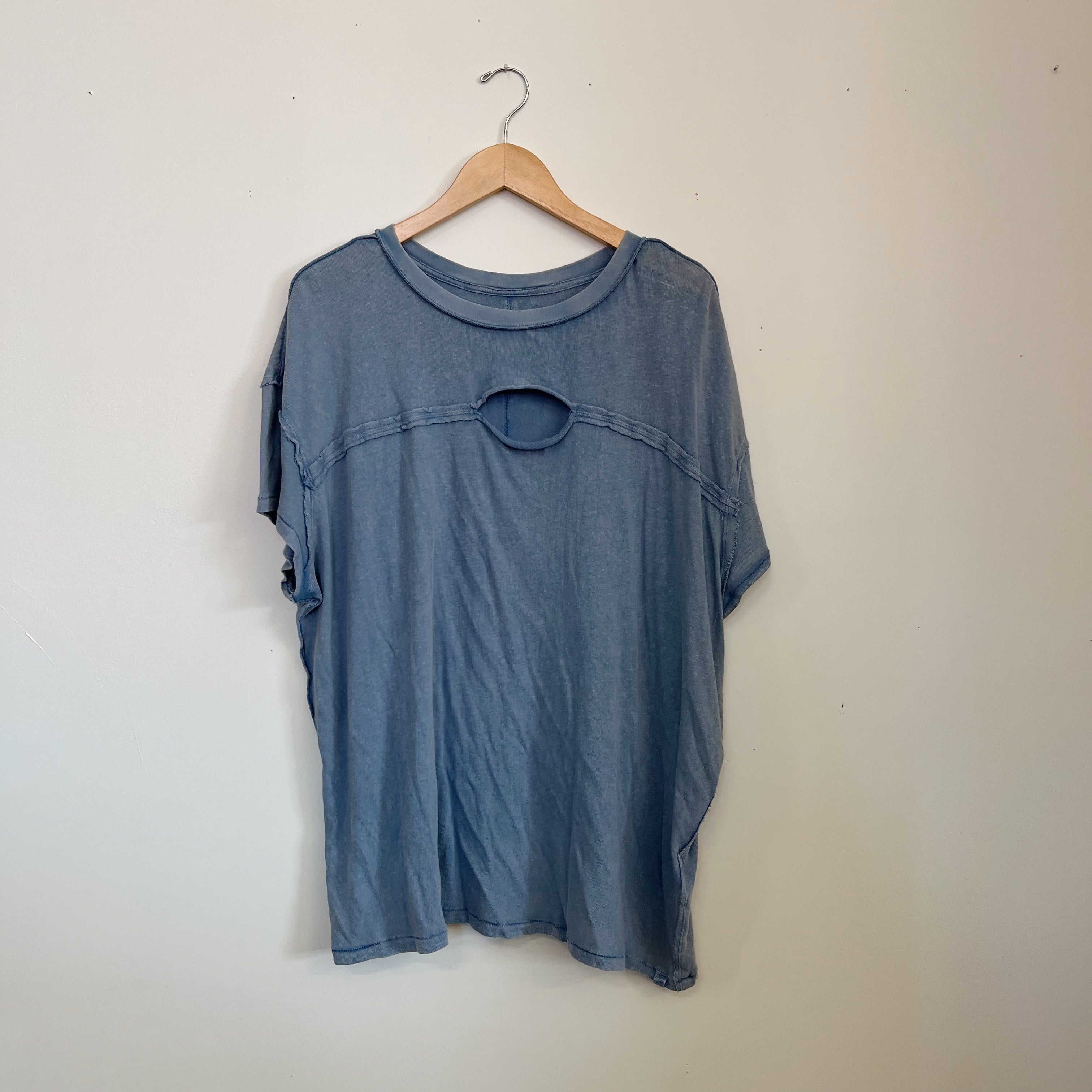 Size L | Blue Free People Top