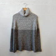 Size XS | Gray Two Tone Sweater