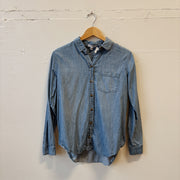 Size XS | Blue Button Up