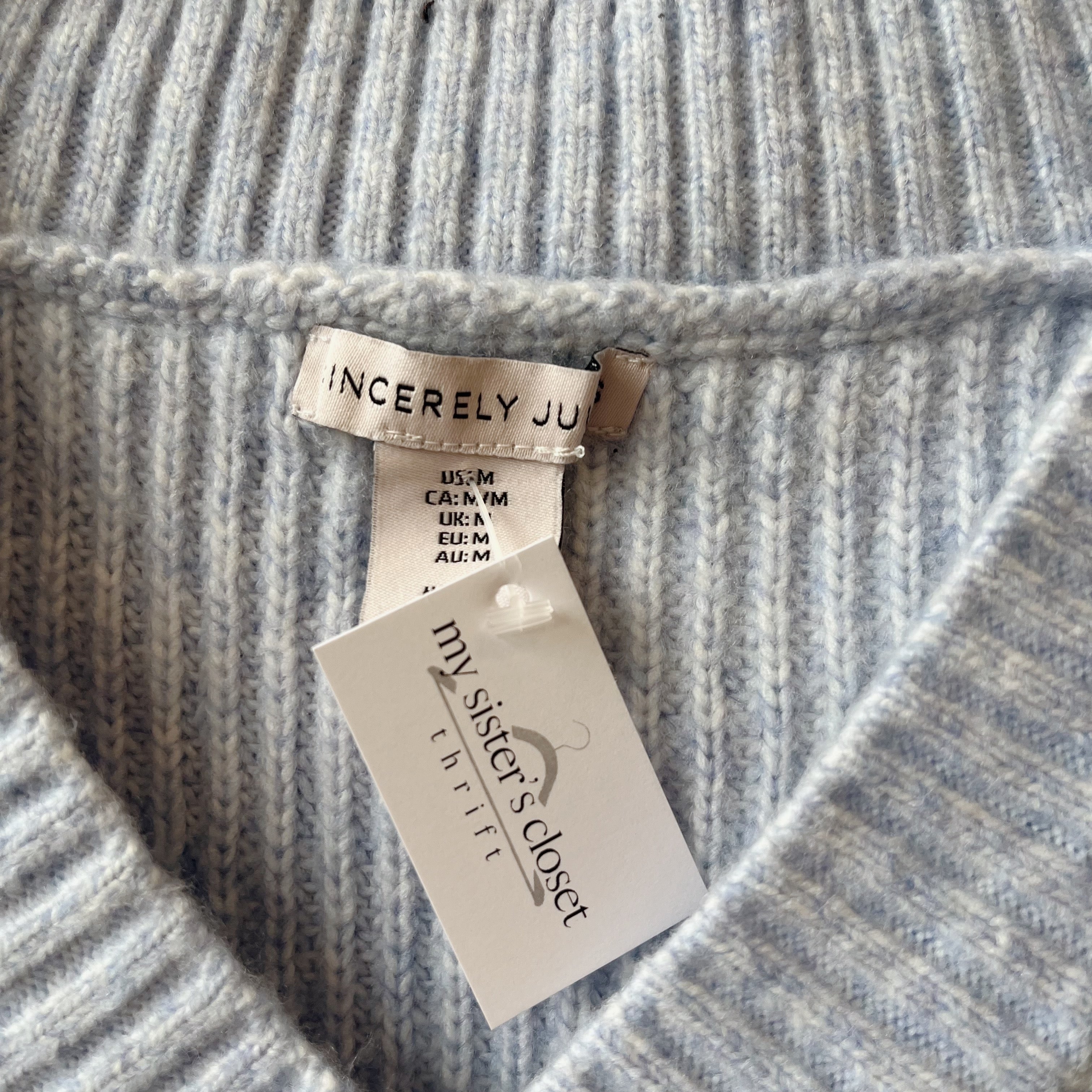 Size M | Blue Sweater Vest