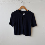 SIZE M | Navy Open Cardigan