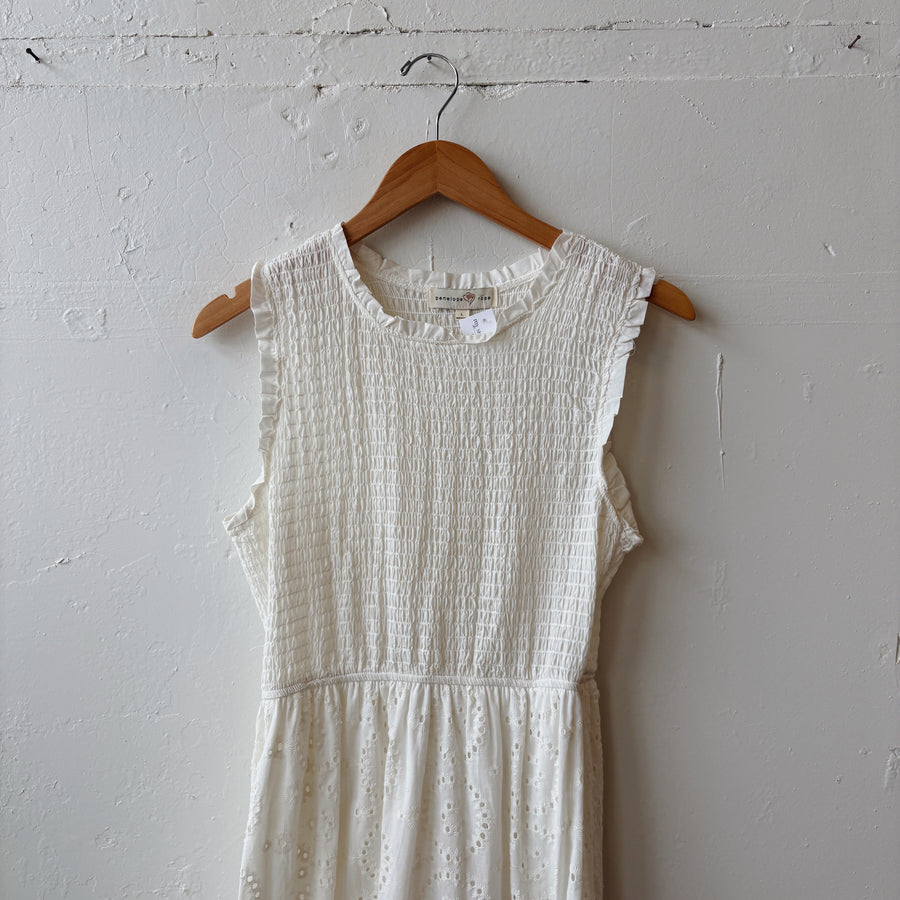 SIZE L | White Dress