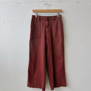 SIZE 2 | Red AE Wide Leg Pants