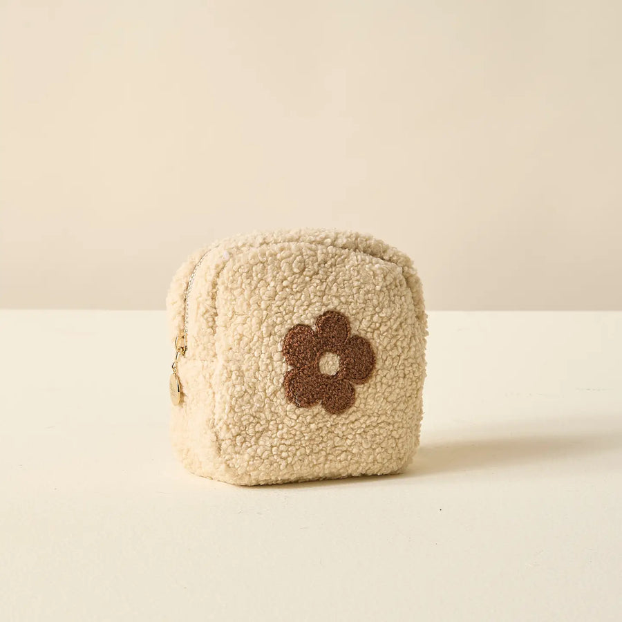 Square Flower Pouch